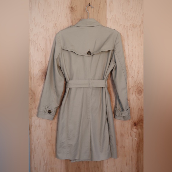 Liz Claiborne Light Tan Trench Coat - Picture 8 of 8